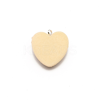 Opaque Resin Pendants RESI-CJC0017-12-1