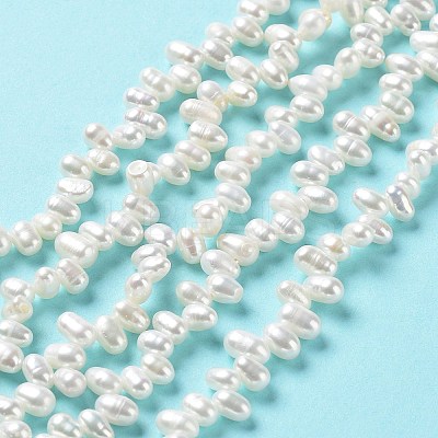 Natural Cultured Freshwater Pearl Beads Strands PEAR-E019-11-1