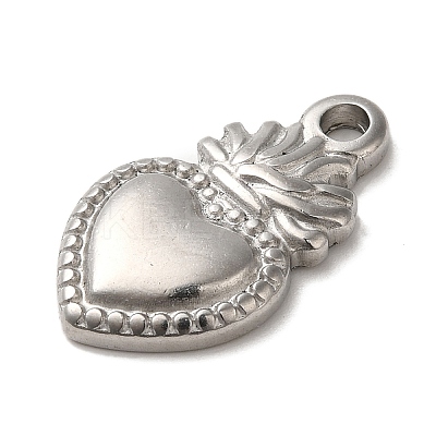 Non-Tarnish 304 Stainless Steel Pendants STAS-R223-02J-1