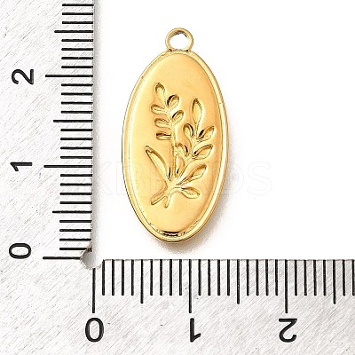 304 Stainless Steel Pendants STAS-E545-02G-1