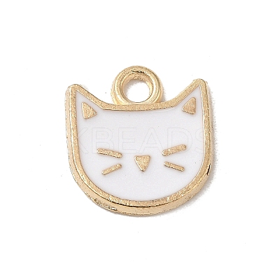 Rack Plating Alloy Enamel Charms ENAM-P254-03KCG-03-1