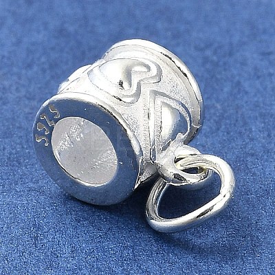925 Sterling Silver Tube Bails STER-E070-02-1