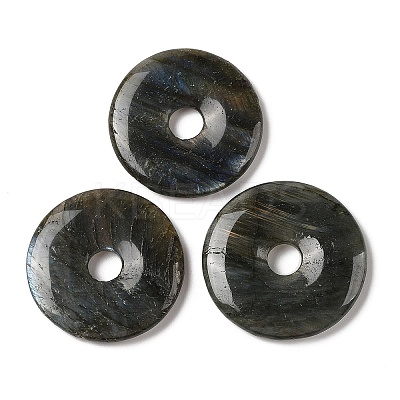 Natural Labradorite Pendants G-F524-H09-1