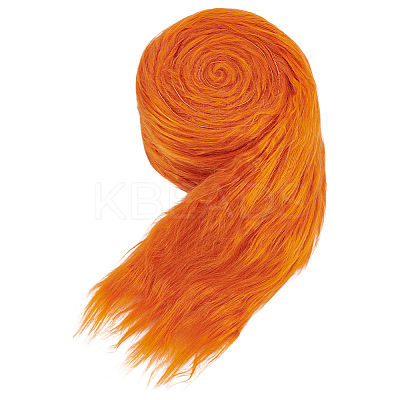 Polyester Top for Diy Hand-Decorated Artificial Wool Strip Accessories FIND-WH0170-32D-1