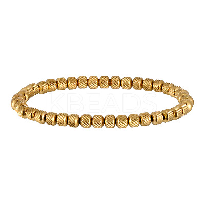 304 Stainless Steel Stretch Bracelets for Women Men WGB27EC-01-1