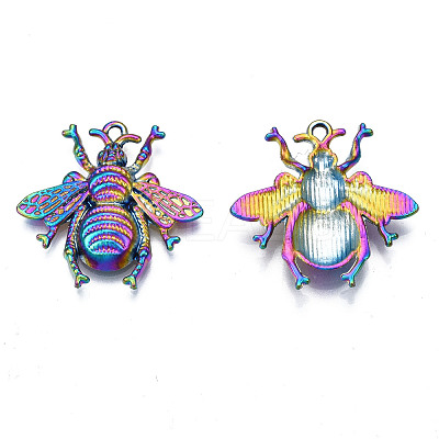 Rainbow Color Alloy Pendants PALLOY-N156-183-NR-1