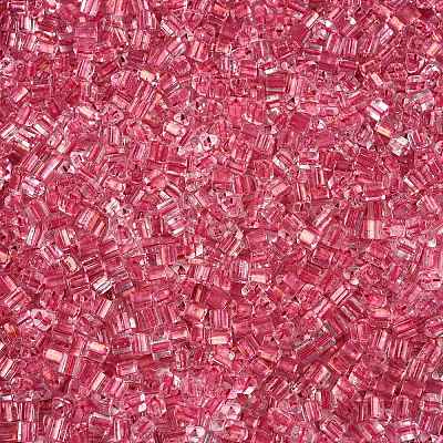 6/0 Transparent Inside Colours Glass Seed Beads SEED-N006-003K-1