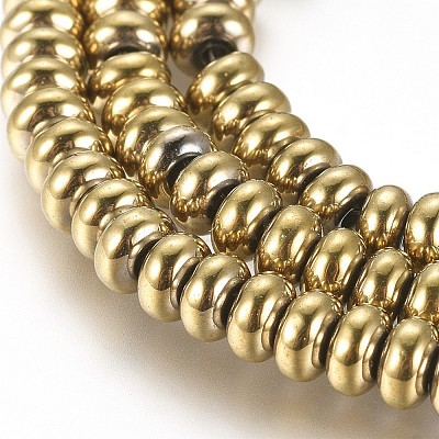 Non-magnetic Synthetic Hematite Beads Strands X-G-G826-02G-4mm-1