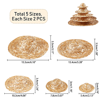 Doll Straw Hat DIY-NB0003-77-1