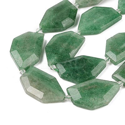 Natural Green Strawberry Quartz Beads Strands G-P548-A06-01-1