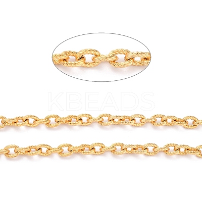 3.28 Feet Ion Plating(IP) 304 Stainless Steel Rolo Chains X-CHS-O010-02G-1