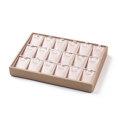 Wooden Necklace and Pendant Display Trays ODIS-P003-01-1