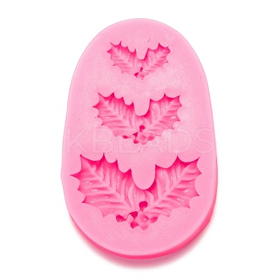 Christmas Holly Berry with Leaves Fondant Molds DIY-I060-04-1