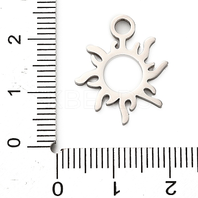 304 Stainless Steel Pendants STAS-M117-01A-P-1