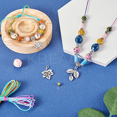 DIY Braided Bracelet Making Kit DIY-TA0003-91-1