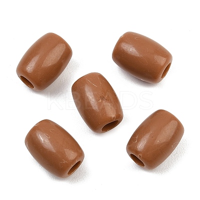 Opaque Acrylic European Beads AC-CBA1794-03B-1