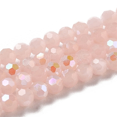 Imitation Jade Glass Beads Strands EGLA-A035-J6mm-L08-1