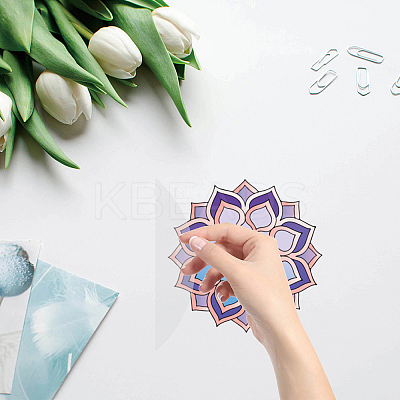 PVC Window Static Sticker DIY-WH0311-024-1