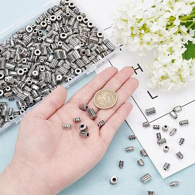 410Pcs 6 style  CCB Plastic Beads CCB-PH0001-17-1
