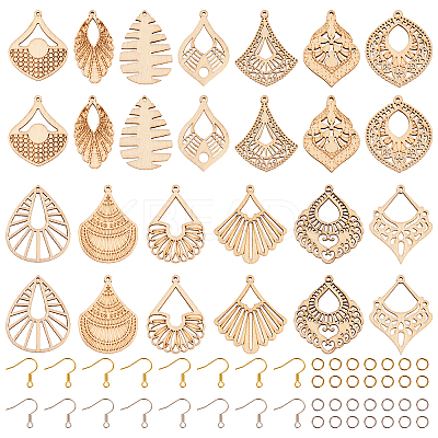 DIY Geometry Earring Making Kit DIY-TA0005-57-1