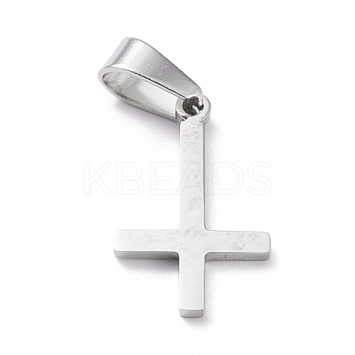 Non-Tarnish 304 Stainless Steel Pendants STAS-L216-28P-1