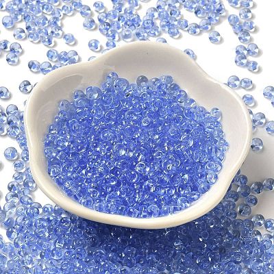 Transparent Colours Glass Seed Beads X1-SEED-P006-02A-05-1