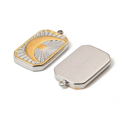 304 Stainless Steel Pendants STAS-T068-68GP-1
