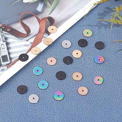 PVD Vacuum Plating 304 Stainless Steel Spacer Beads STAS-UN0019-11-1