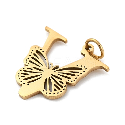 Ion Plating(IP) 201 Stainless Steel Pendants STAS-N103-184G-V-1