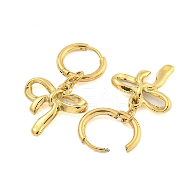 Ion Plating(IP) 304 Stainless Steel Earrings LS-EJEW-S223-04G-1