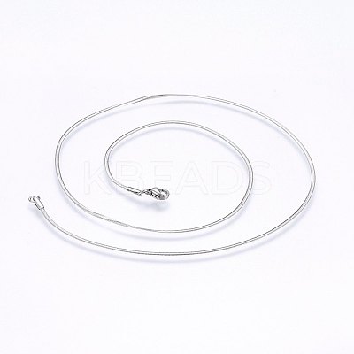 Non-Tarnish 304 Stainless Steel Herringbone Chain Necklaces NJEW-F227-02P-01-1