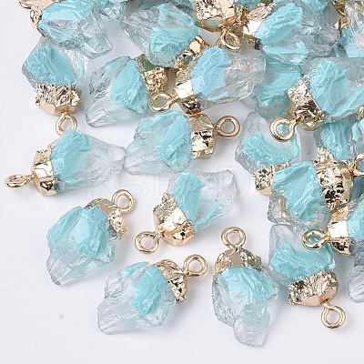 Resin Pendants X-RESI-S383-022C-1