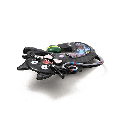 Cat with Bowtie Enamel Pin JEWB-P013-03EB-1