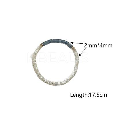Natural Shell Beads Stretch Bracelets for Women SH9239-1-1