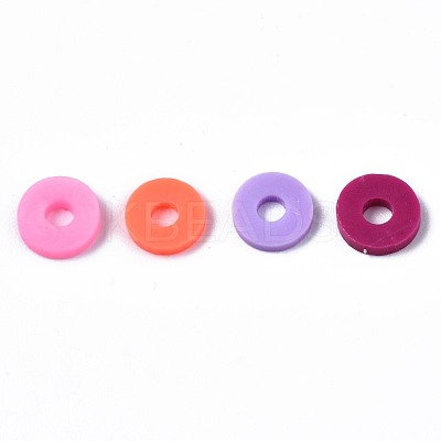 Handmade Polymer Clay Beads CLAY-T019-02B-19-1
