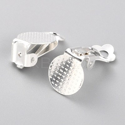 304 Stainless Steel Clip-on Earring Findings STAS-Y001-05S-1