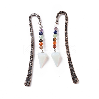 Opalite Bookmark AJEW-C025-01C-1