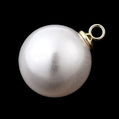 ABS Plastic Imitation Pearl Pendants FIND-H052-01H-04G-1