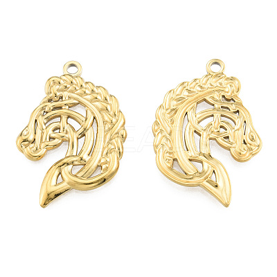 Ion Plating(IP) 201 Stainless Steel Pendants LS-STAS-N098-262LG-1