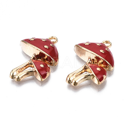 Eco-Friendly Alloy Enamel Pendants LS-X-ENAM-Q437-047-NR-1