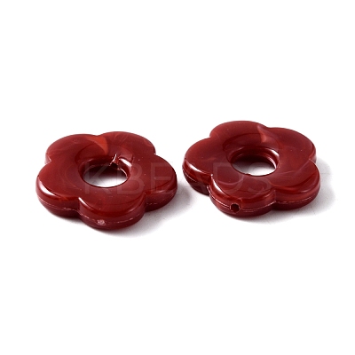 Acrylic Beads MACR-WH0007-26M-1