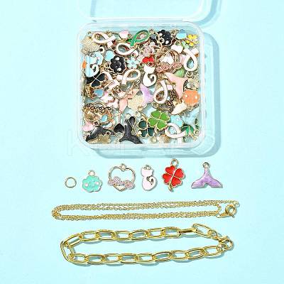 DIY Bracelet & Necklace Making Kits DIY-FS0010-11-1