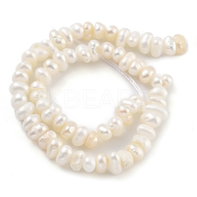 Natural Keshi Pearl Cultured Freshwater Pearl Beads Strands PEAR-C003-31D-1