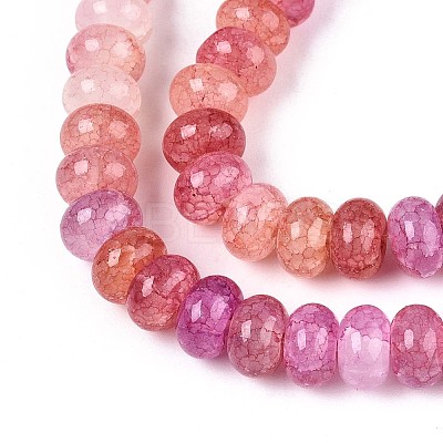 Glass Beads Strands X-GLAA-N059-5x8mm-24-1