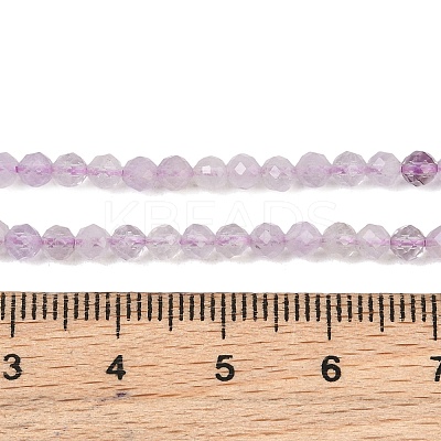 Natural Lavender Amethyst Beads Strands G-C127-A03-04-1