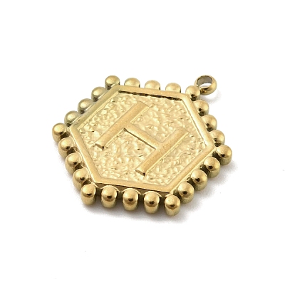 201 Stainless Steel Pendants LS-STAS-R227-01I-G-1