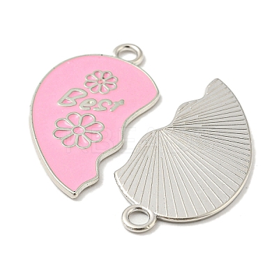 Alloy Enamel Split Pendants FIND-Z026-03F-1