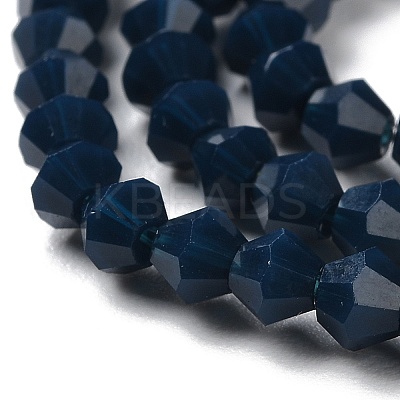 Opaque Solid Color Imitation Jade Glass Beads Strands LS-GLAA-F029-P4mm-09-1