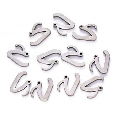 Tarnish Resistant 201 Stainless Steel Charms STAS-R105-V-1