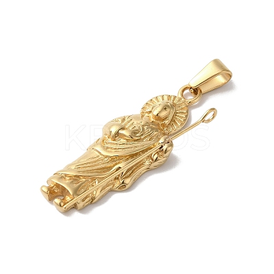 PVD Vacuum Plating 304 Stainless Steel Pendants STAS-B069-57G-1